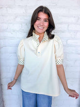 Load image into Gallery viewer, The Polished Perfection Ecru Top