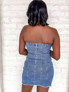 Priority Decisions Denim Dress