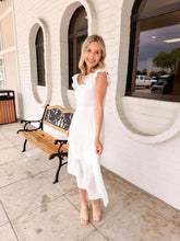 Load image into Gallery viewer, Leave It All Behind White Dress