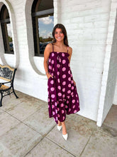 Load image into Gallery viewer, Meet Me Where You Are Plum Dress