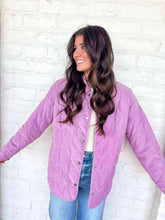 Load image into Gallery viewer, Need More Love Purple Jacket