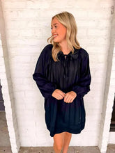 Load image into Gallery viewer, Time For Something Black Dress