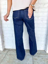 Load image into Gallery viewer, The Trouser Dark Wash Wide Jean