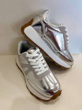 Load image into Gallery viewer, Obsessed 11 Silver Sneaker