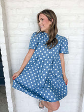 Load image into Gallery viewer, THML Dreams Are Alive Blue Dress