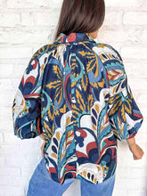 Load image into Gallery viewer, Figure You Out Indigo Top