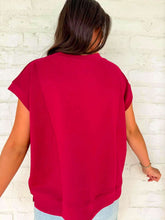 Load image into Gallery viewer, In A Daydream Cabernet Scuba Top