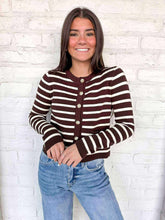 Load image into Gallery viewer, Beyond Me Brown Cardigan Top