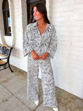 Load image into Gallery viewer, Love Me Zebra Black Set