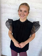Load image into Gallery viewer, THML Fly Away Black Top