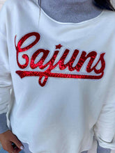 Load image into Gallery viewer, Cajuns Mock Neck Sweatshirt