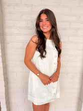 Load image into Gallery viewer, Away To The Islands White Dress