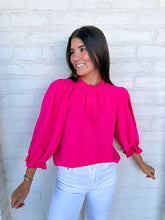 Load image into Gallery viewer, Bold Love Hot Pink Top
