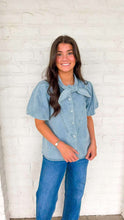 Load image into Gallery viewer, Carry Me Away Light Denim Top