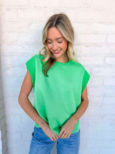 Load image into Gallery viewer, Want You Back Green Top