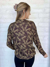 Load image into Gallery viewer, Hear Me Out Brown Top