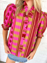 Load image into Gallery viewer, Blissful Day Plum Top