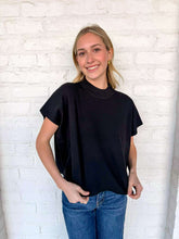 Load image into Gallery viewer, Here When Needed Black Top