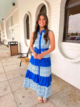 Load image into Gallery viewer, Lovely Spring Day Blue Dress