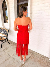 Load image into Gallery viewer, Reverse The Way Red Dress