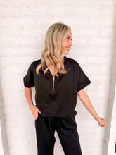 Load image into Gallery viewer, Eyes On You Black Pant Set