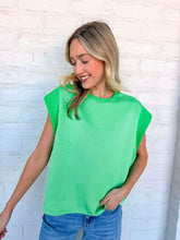 Load image into Gallery viewer, Want You Back Green Top