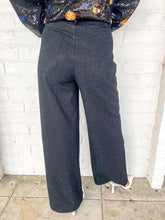 Load image into Gallery viewer, Queen Of Sparkles Black Rhinestone Pants
