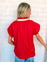 Load image into Gallery viewer, Tell Me Why Red Top