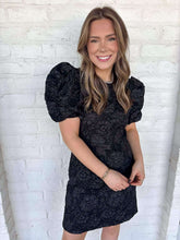 Load image into Gallery viewer, Let The Music Play Black Dress