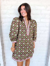 Load image into Gallery viewer, The Everleigh Olive Dress
