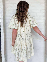 Load image into Gallery viewer, Flower Fields Cream Dress