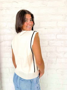 THML Over Here Cream Top