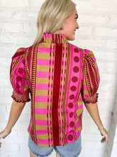 Load image into Gallery viewer, Blissful Day Plum Top