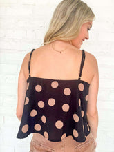 Load image into Gallery viewer, The Dottie Black Top