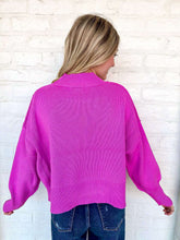 Load image into Gallery viewer, That’s So True Bright Mauve Sweater
