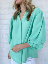 Load image into Gallery viewer, Anything And Everything Mint Top