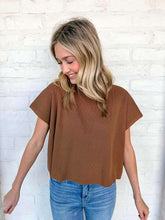 Load image into Gallery viewer, Here When Needed Deep Camel Top