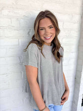 Load image into Gallery viewer, Get Comfy Grey Top