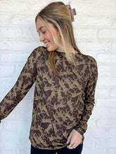 Load image into Gallery viewer, Hear Me Out Brown Top