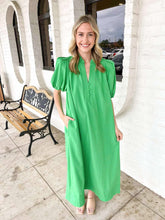 Load image into Gallery viewer, Dedicated Mindset Green Dress