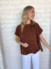Load image into Gallery viewer, Get Comfy Brown Top
