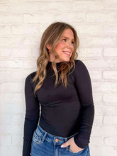 Load image into Gallery viewer, Stole The Show Black Bodysuit
