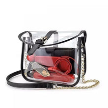 Load image into Gallery viewer, Fashionably Cute Clear Crossbody