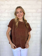 Load image into Gallery viewer, Get Comfy Brown Top