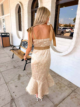 Load image into Gallery viewer, Light The Way Taupe Dress