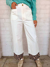 Load image into Gallery viewer, Leopard And Wild White Pants