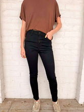 Load image into Gallery viewer, Top Fashion Black Skinny Denim Jean