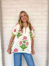 Load image into Gallery viewer, Bold Life Floral Pink Top