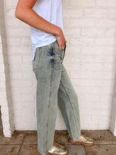 Load image into Gallery viewer, Free Your Mind Super High Rise Barrel Jean