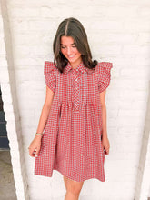 Load image into Gallery viewer, Decide To Take Red Denim Dress